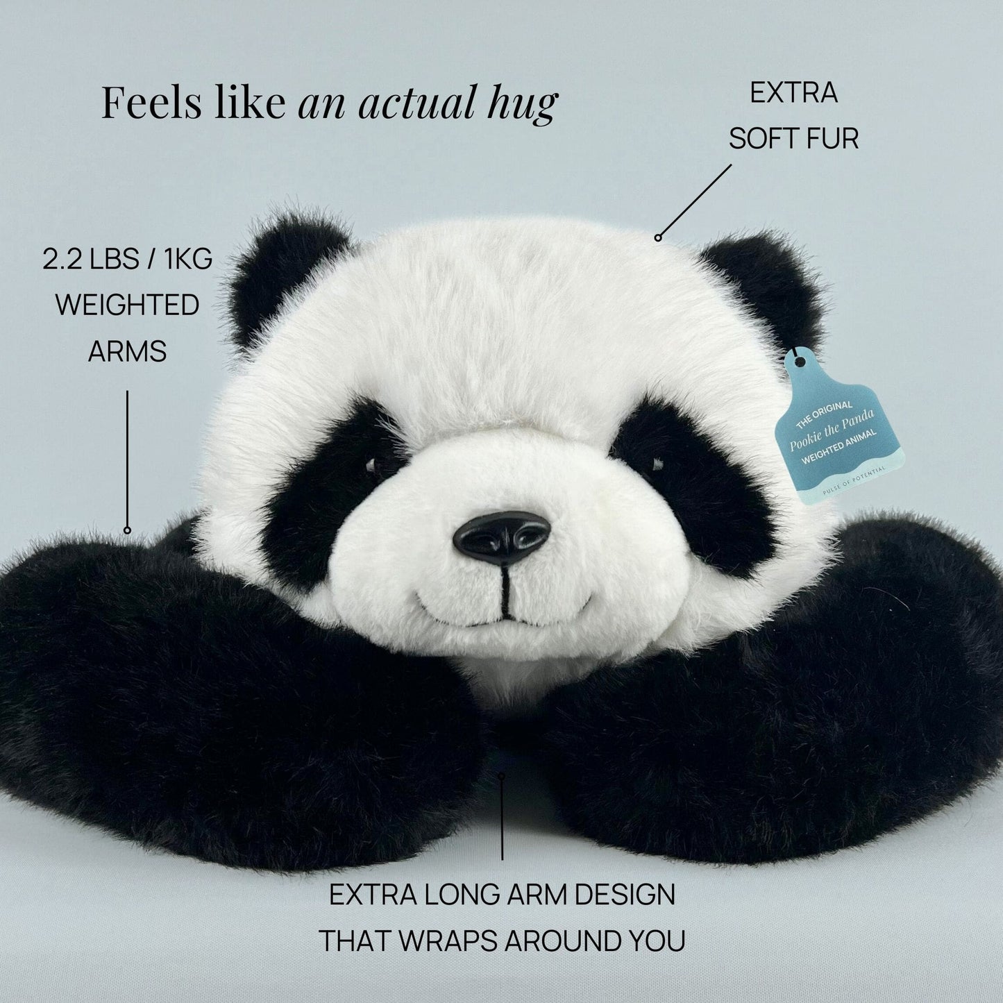Sarılan Peluş Panda