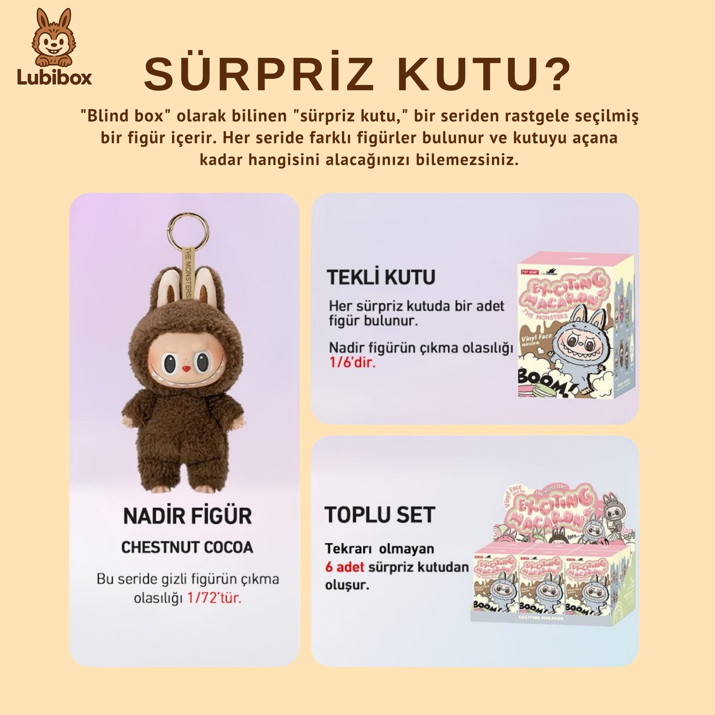Labubu Exciting Macaron Süpriz Lubibox™