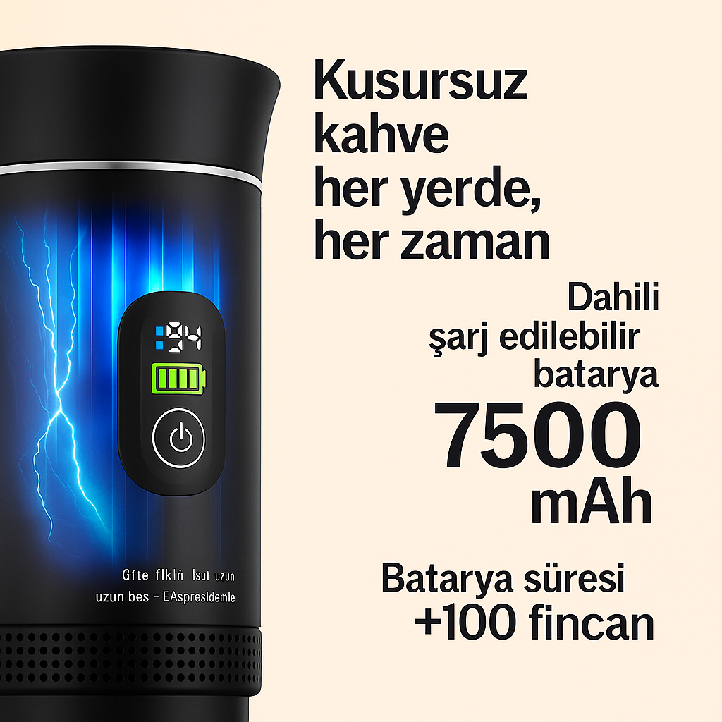 Taşınabilir Kahve Makinesi 3' ü 1 Arada