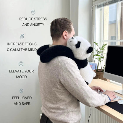 Sarılan Peluş Panda