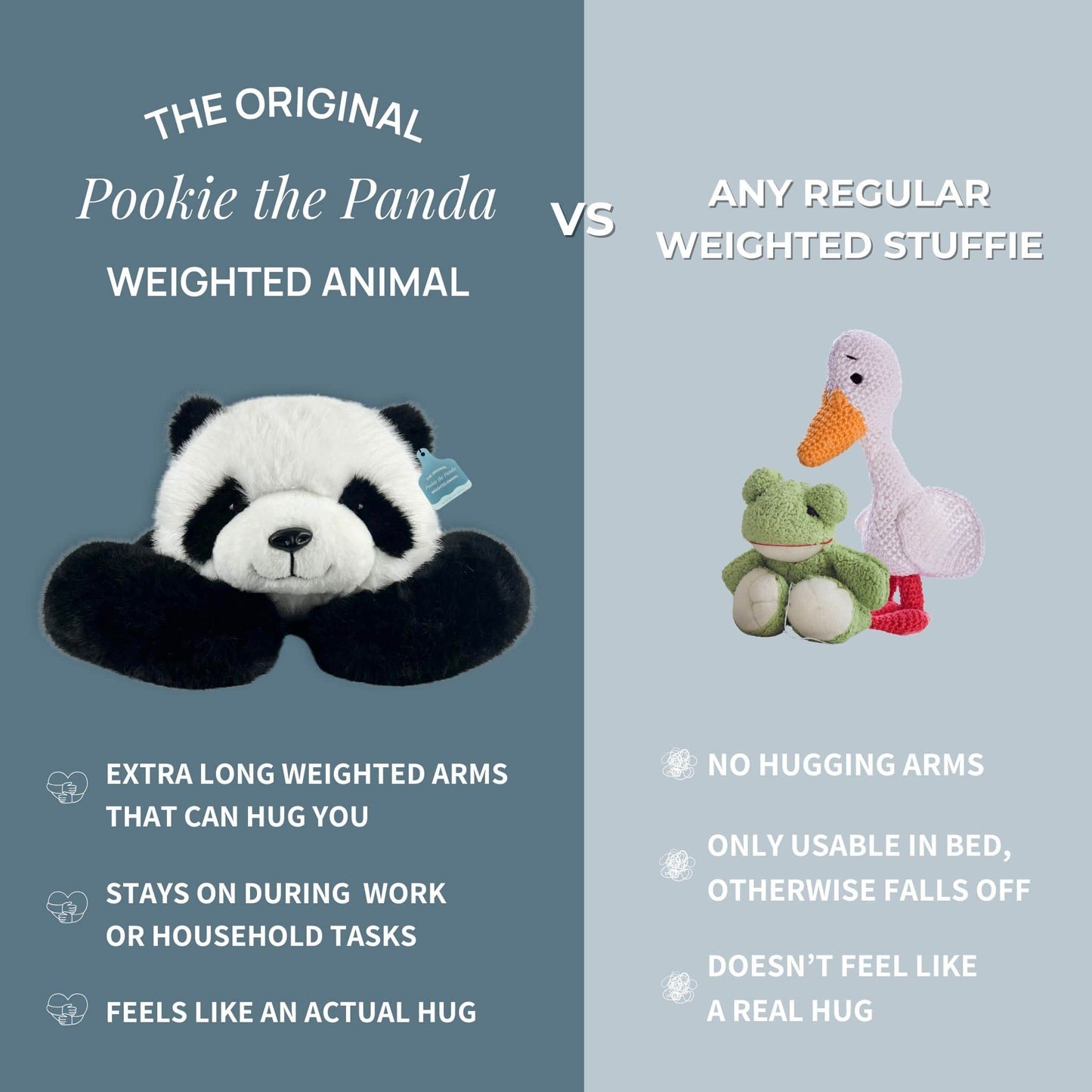 Sarılan Peluş Panda
