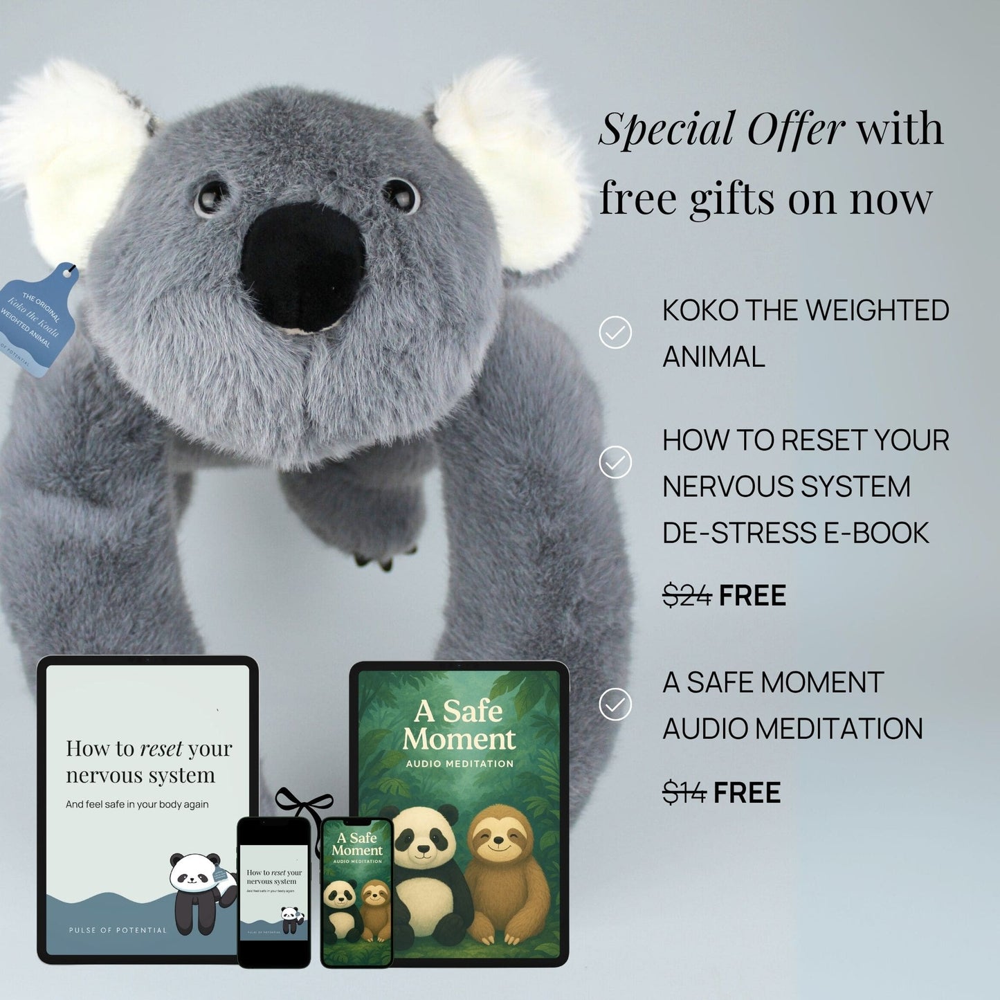 Sarılan Peluş Koala