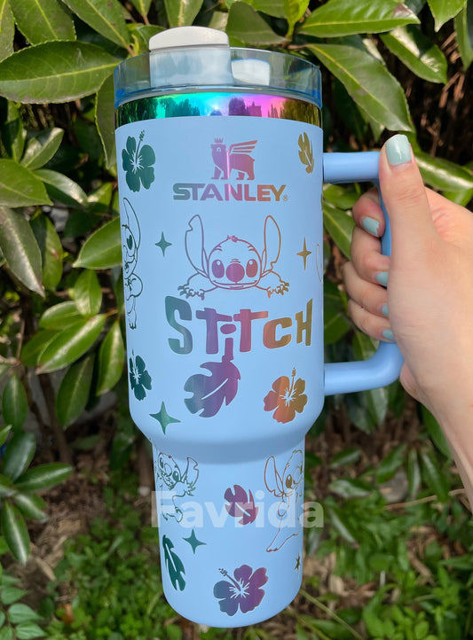 Stitch Holographic In-Car Insulated Cup 40 OZ