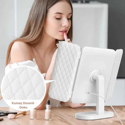 3 Katlı Led Ayna