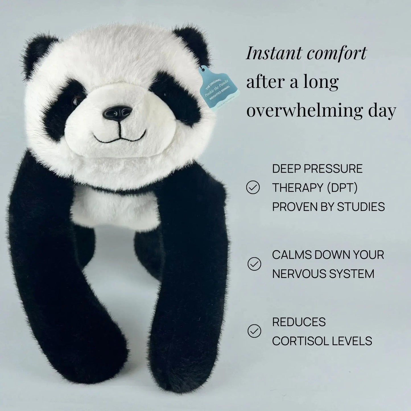 Sarılan Peluş Panda