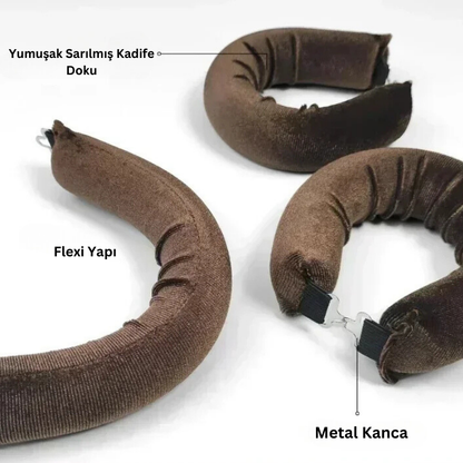 Isısız Saç Şekillendirici Bigudi Set Kancalı