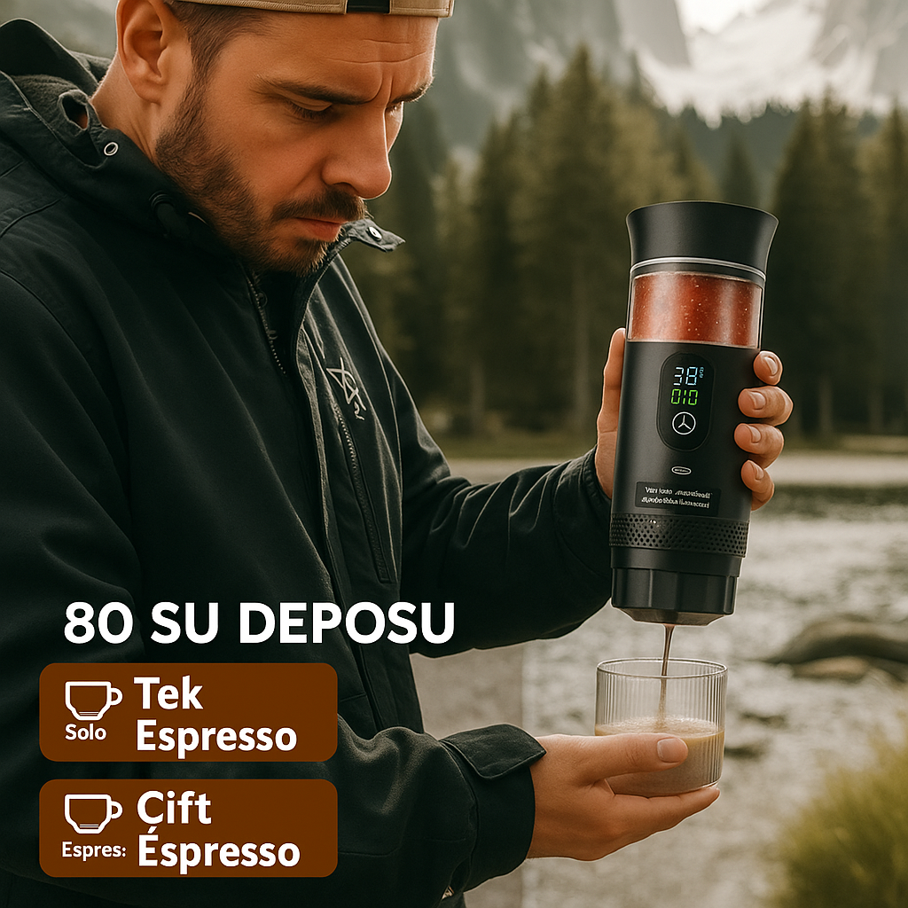 Taşınabilir Kahve Makinesi 3' ü 1 Arada